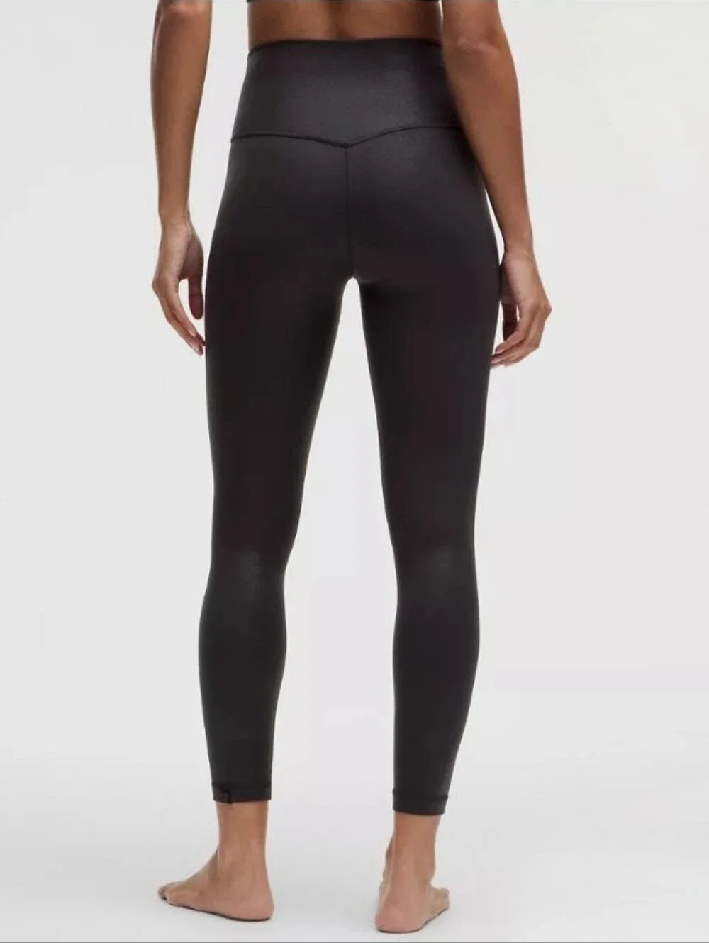 lululemon Align™ High-Rise Pant 25" - Shimmer Black - Picture 2 of 10